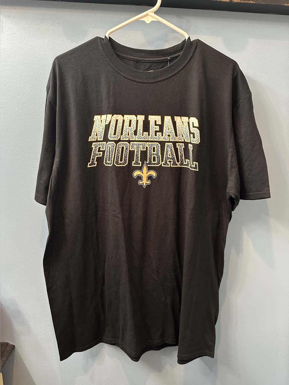 Fanatics Black New Orleans Saints T-Shirt XL Football N'Orleans Statement NEW